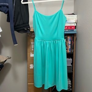 Teal dress, worn once!